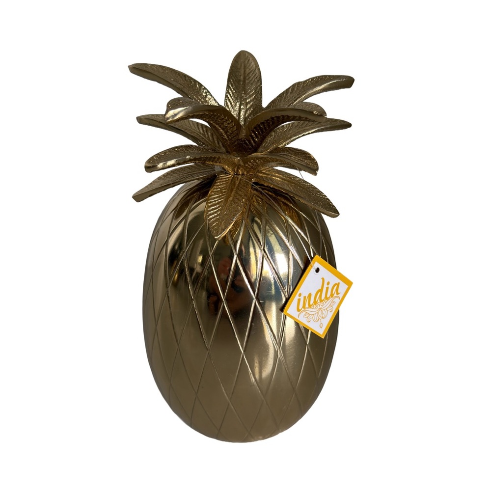 Gold Pineapple Decor by